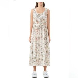 Women’s FRYE boho button front midi dress- Size XL